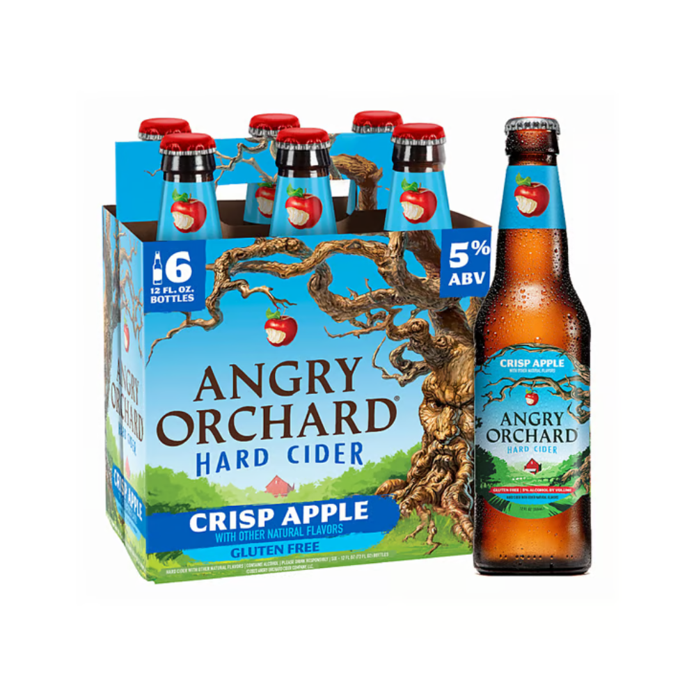 Angry Orchard Crisp Apple Cider 6pk Bottles