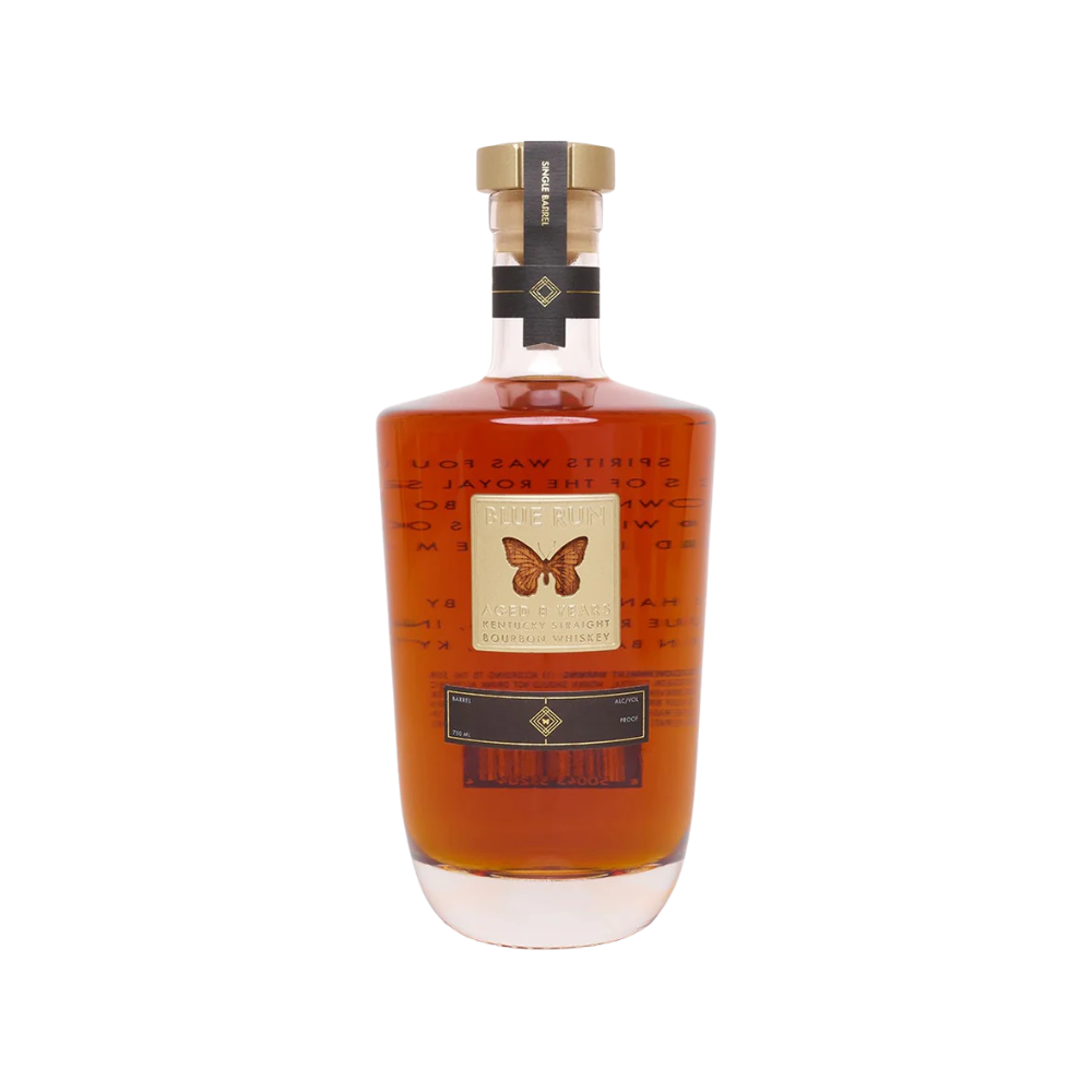 BLUE RUN 8YR 124.4 PROOF BOURBON