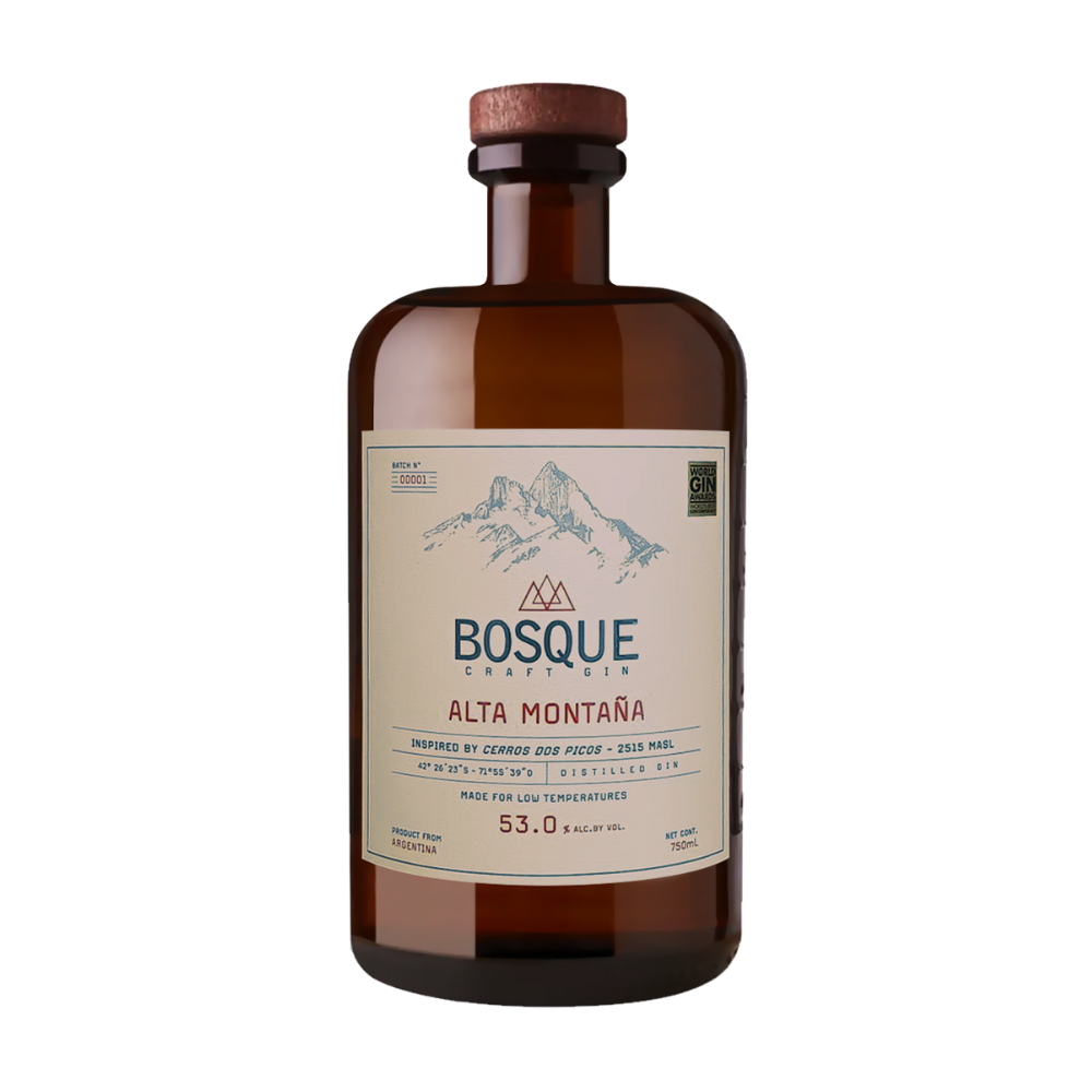BOSQUE CRAFT GIN ALTA MONTANA ARGENTINA