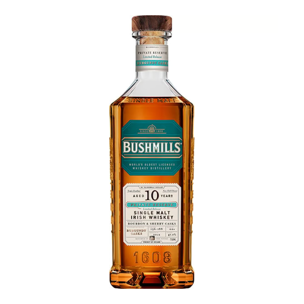 BUSHMILLS SINGLE MALT 10YR BURGUNDY CASK
