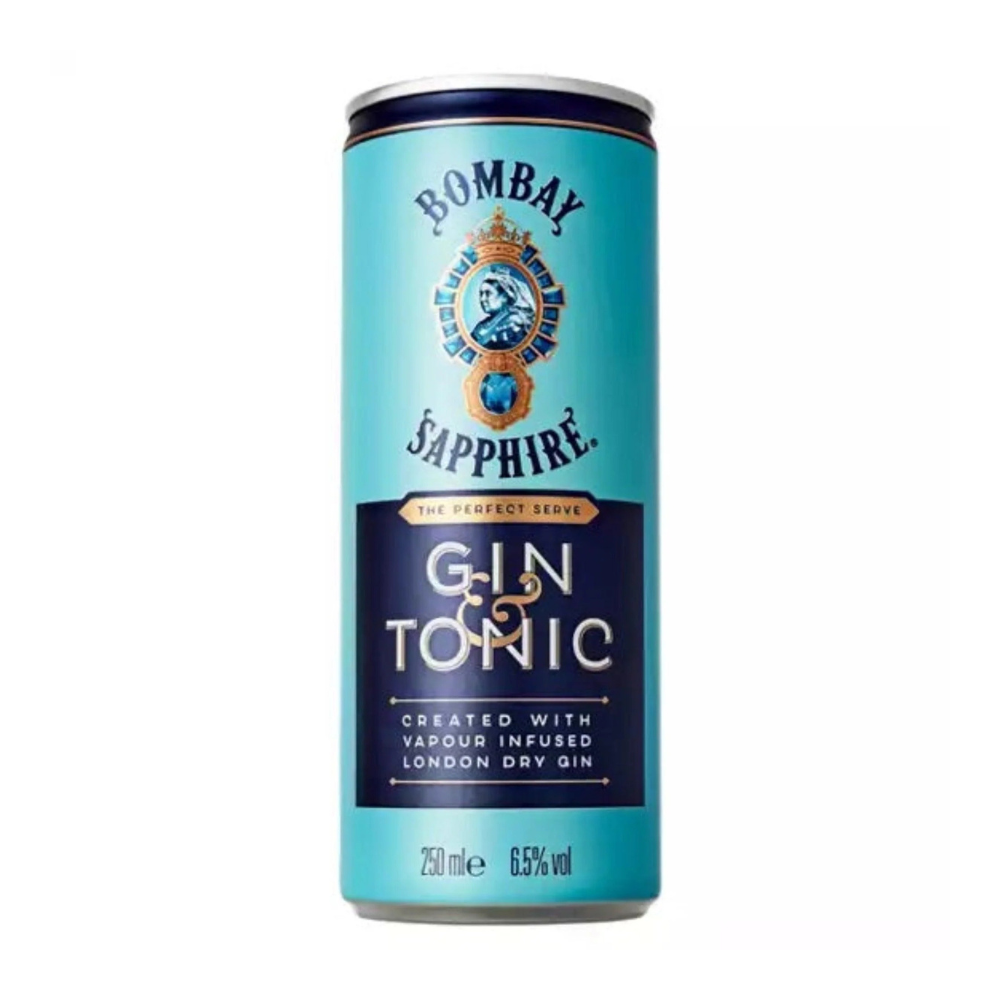 Bombay Sapphire - Gin & Tonic (250ml can)