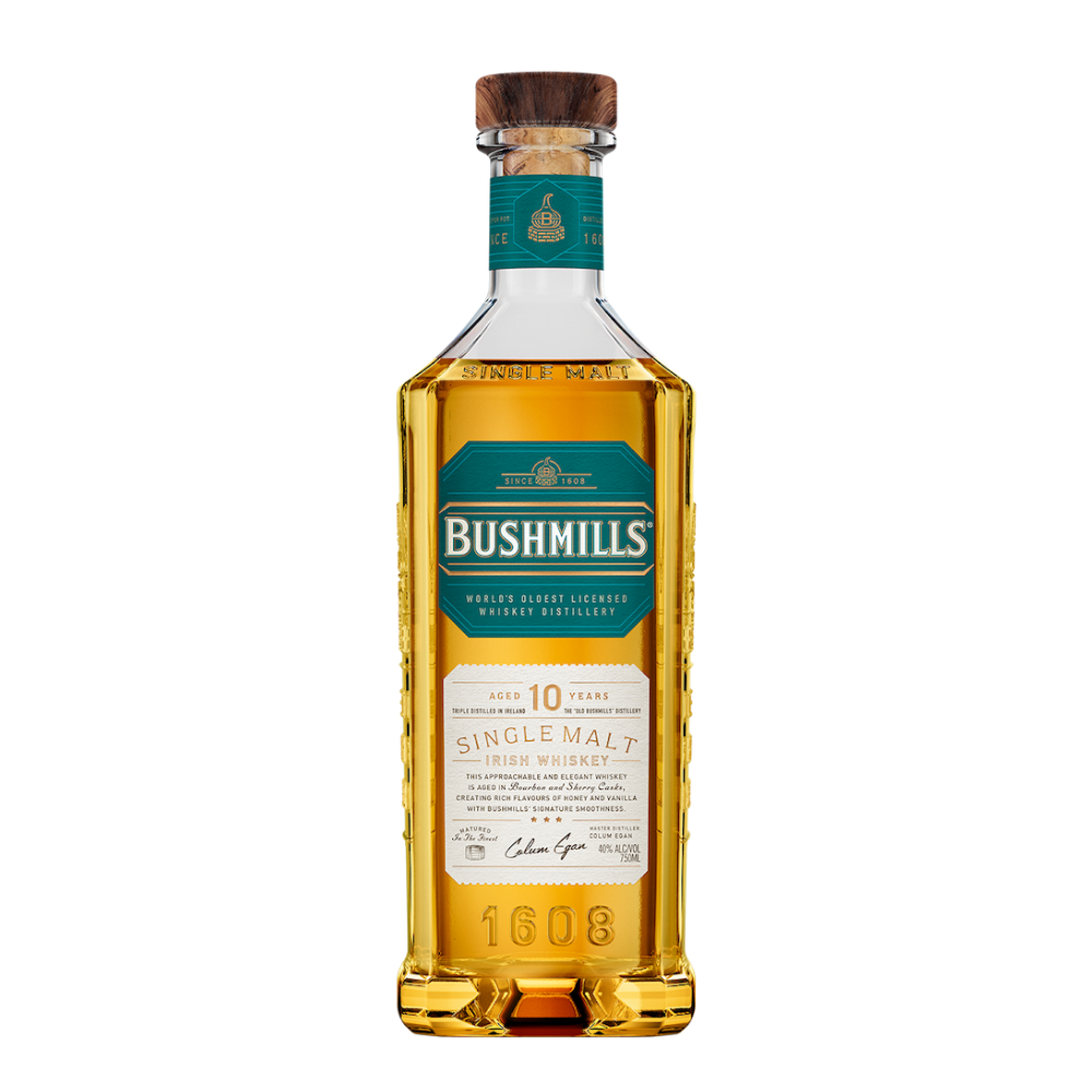 Bushmills - 10 Year Single Malt Irish Whiskey (750ml)