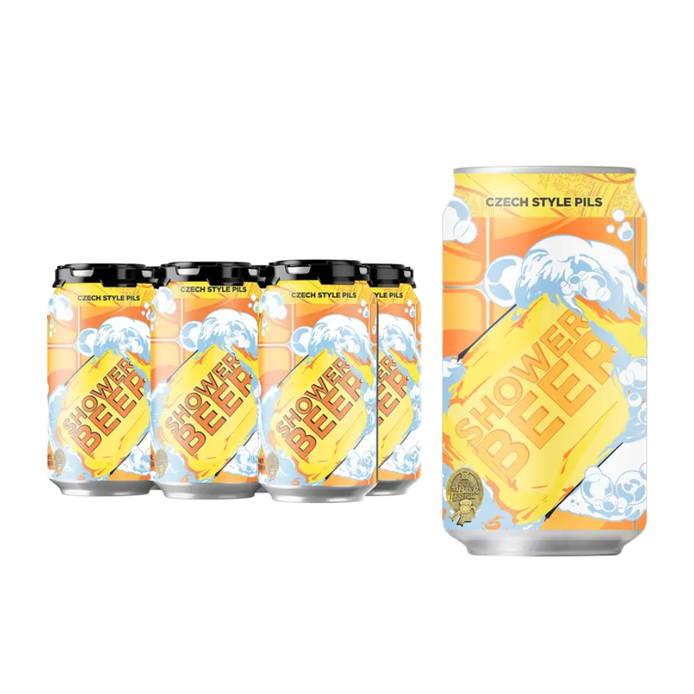 CHAMPION SHOWER BEER PILSNER 6PK CANS