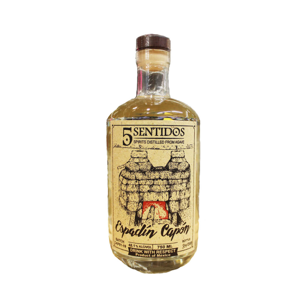 CINCO SENTIDOS ESPADIN CAPON MEZCAL