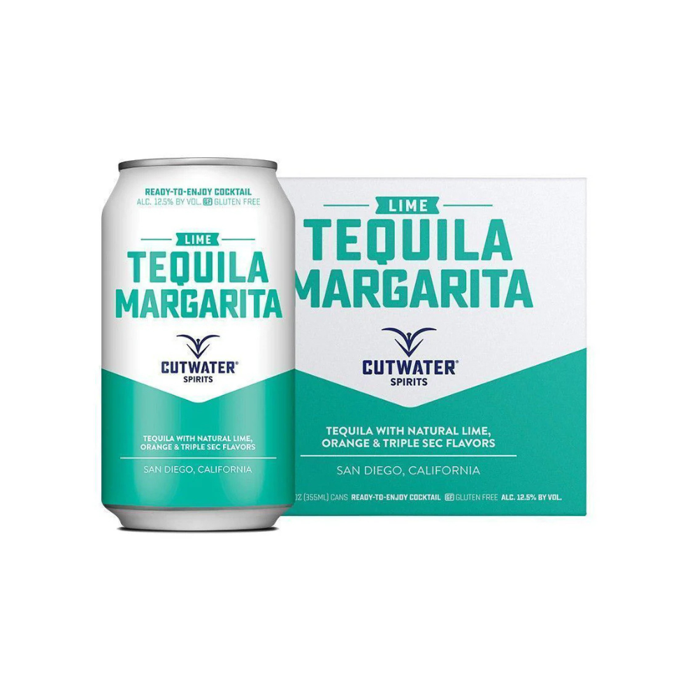 Cutwater Lime Tequila Margarita 4pk Cans