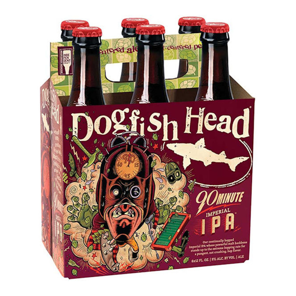 Dogfish Head 90 Minute Imperial IPA 6pk Bottles