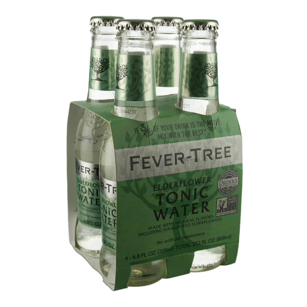 Fever Tree - Elderflower Tonic Water (4 pack - 6.8oz bottles)