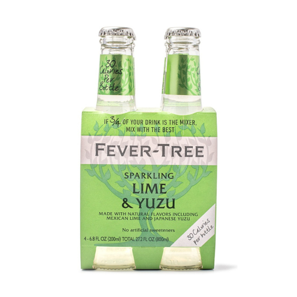 Fever Tree - Lime and Yuzu NV (4 pack bottles)