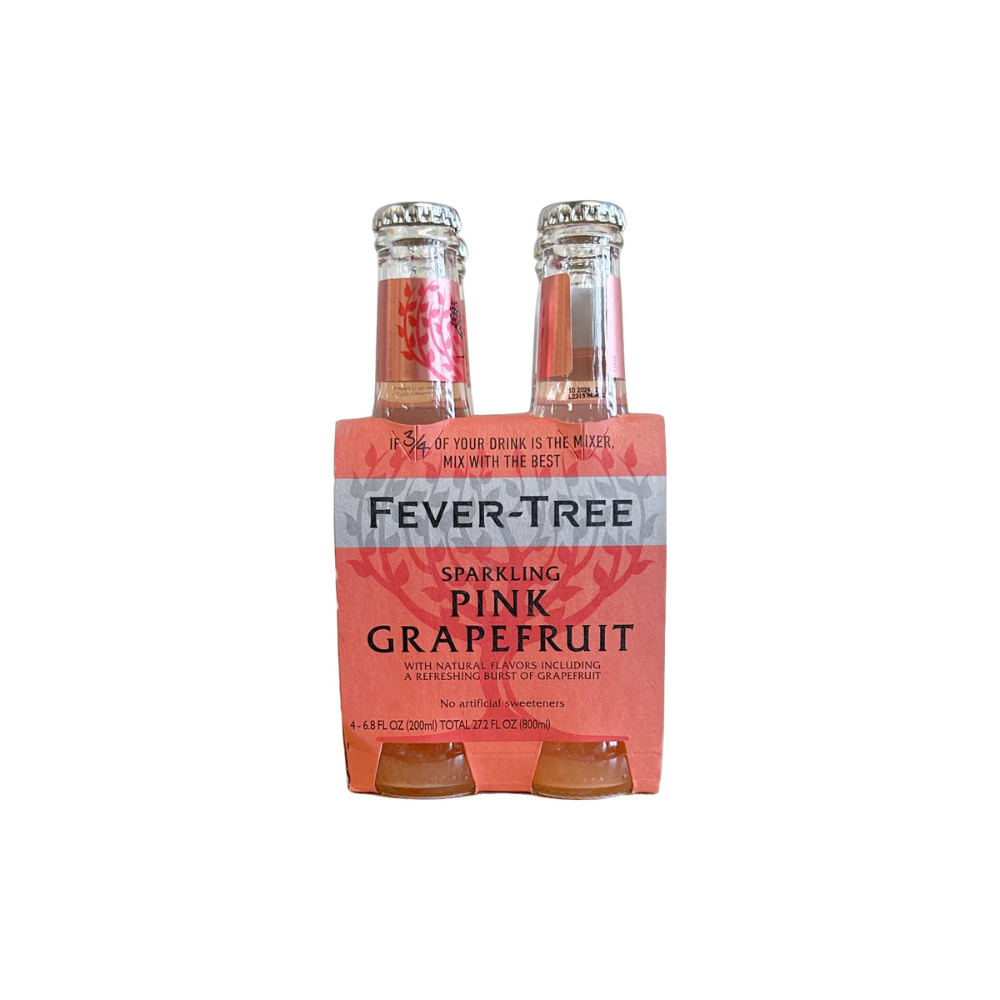 Fever Tree - Sparkling Pink Grapefruit (4 pack bottles)