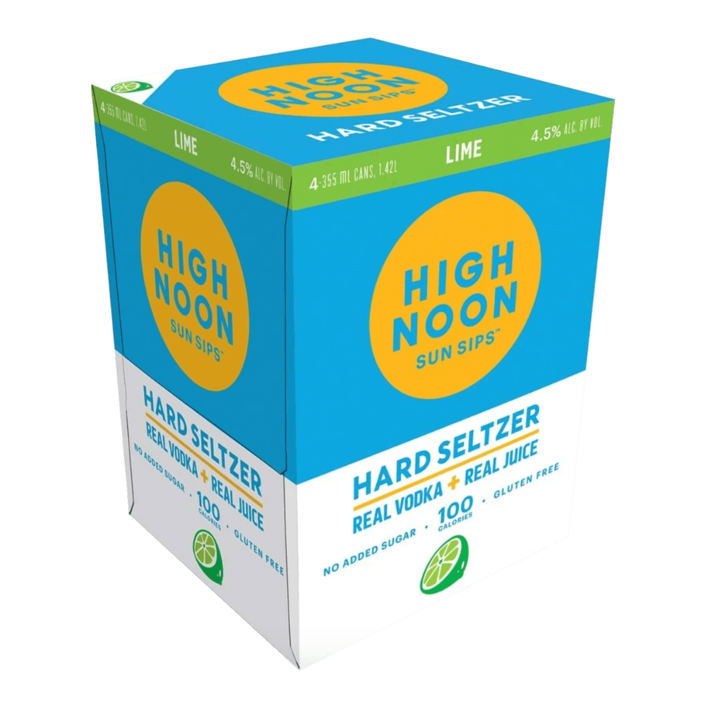 HIGH NOON LIME VODKA & SODA 4PK CANS