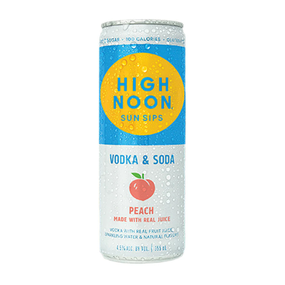 HIGH NOON PEACH VODKA & SODA TALLBOY