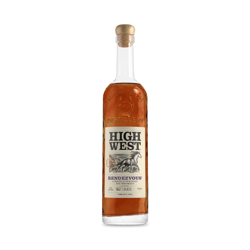 HIGH WEST RENDEZVOUS RYE WHISKEY