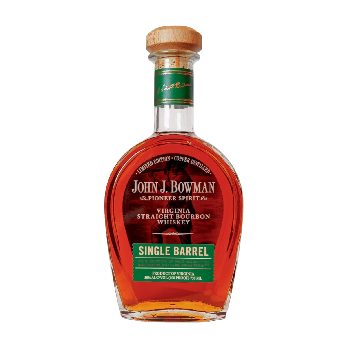 JOHN J BOWMAN SINGLE BARREL BOURBON