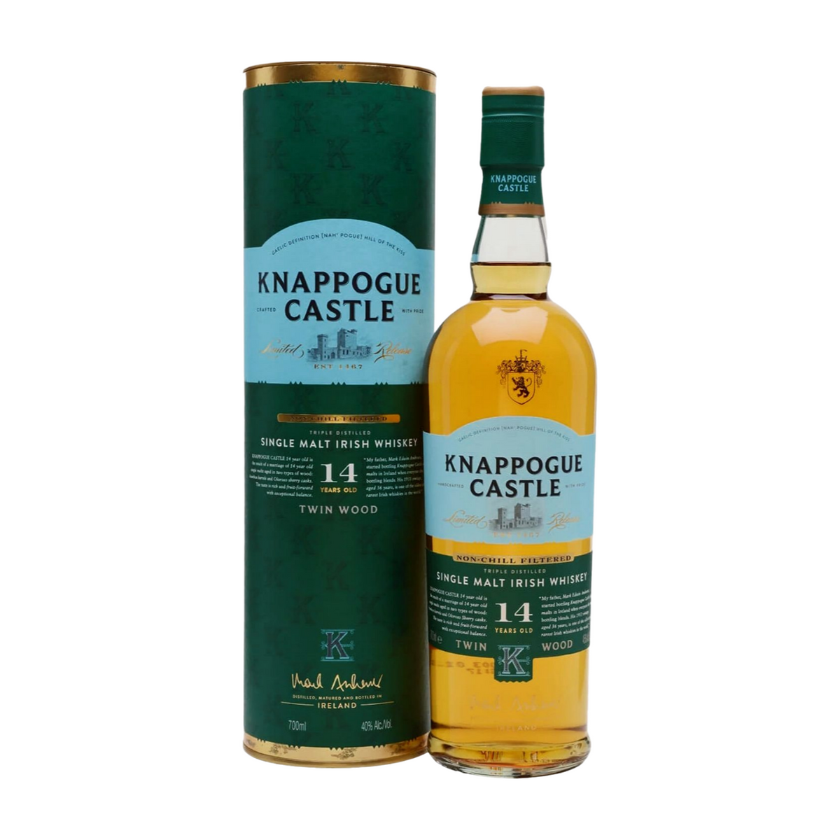 KNAPPOGUE CASTLE 14YR TWIN WOOD