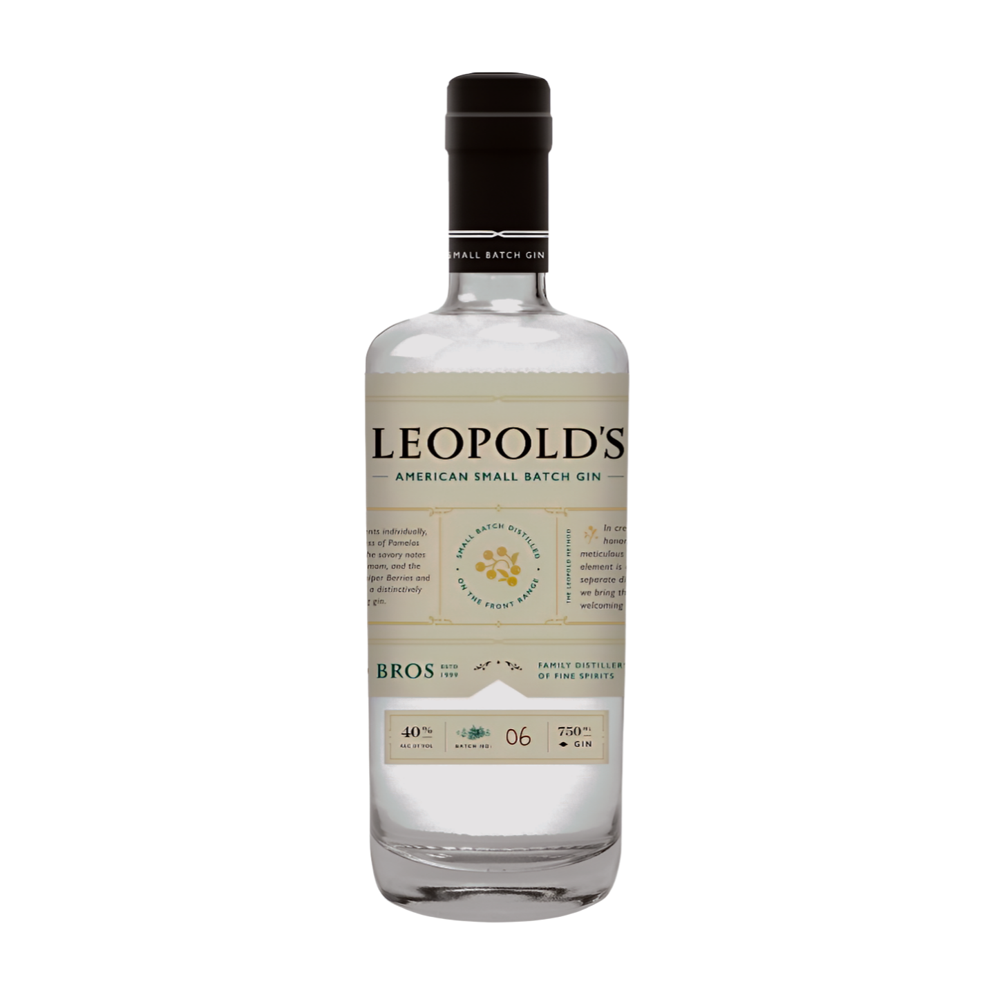 Leopold Bros Small Batch Gin 750ml