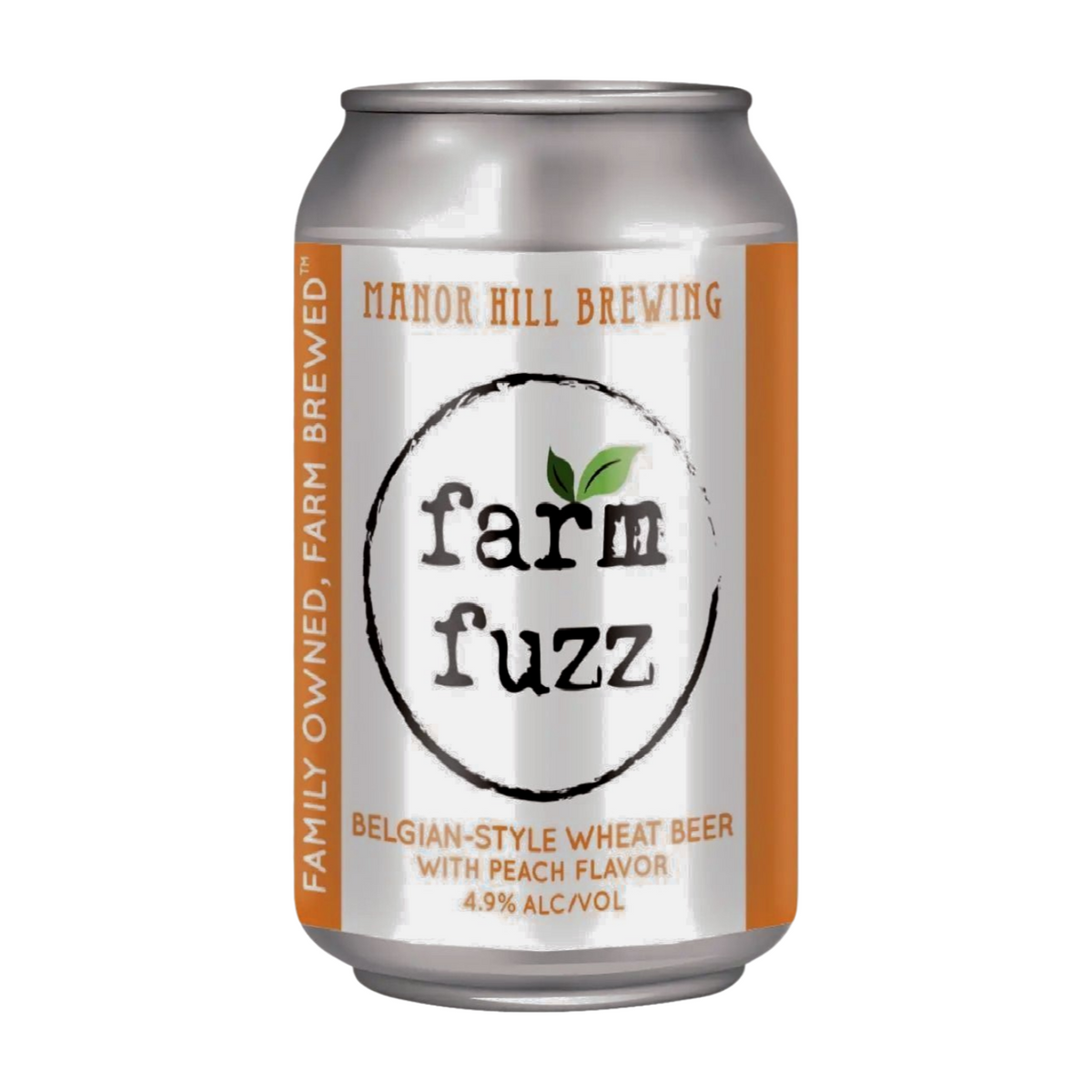 MANOR HILL FARM FUZZ WHEAT BEER 6PK CANS
