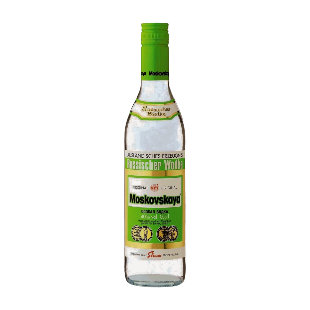MOSKOVSKAYA VODKA 750ML