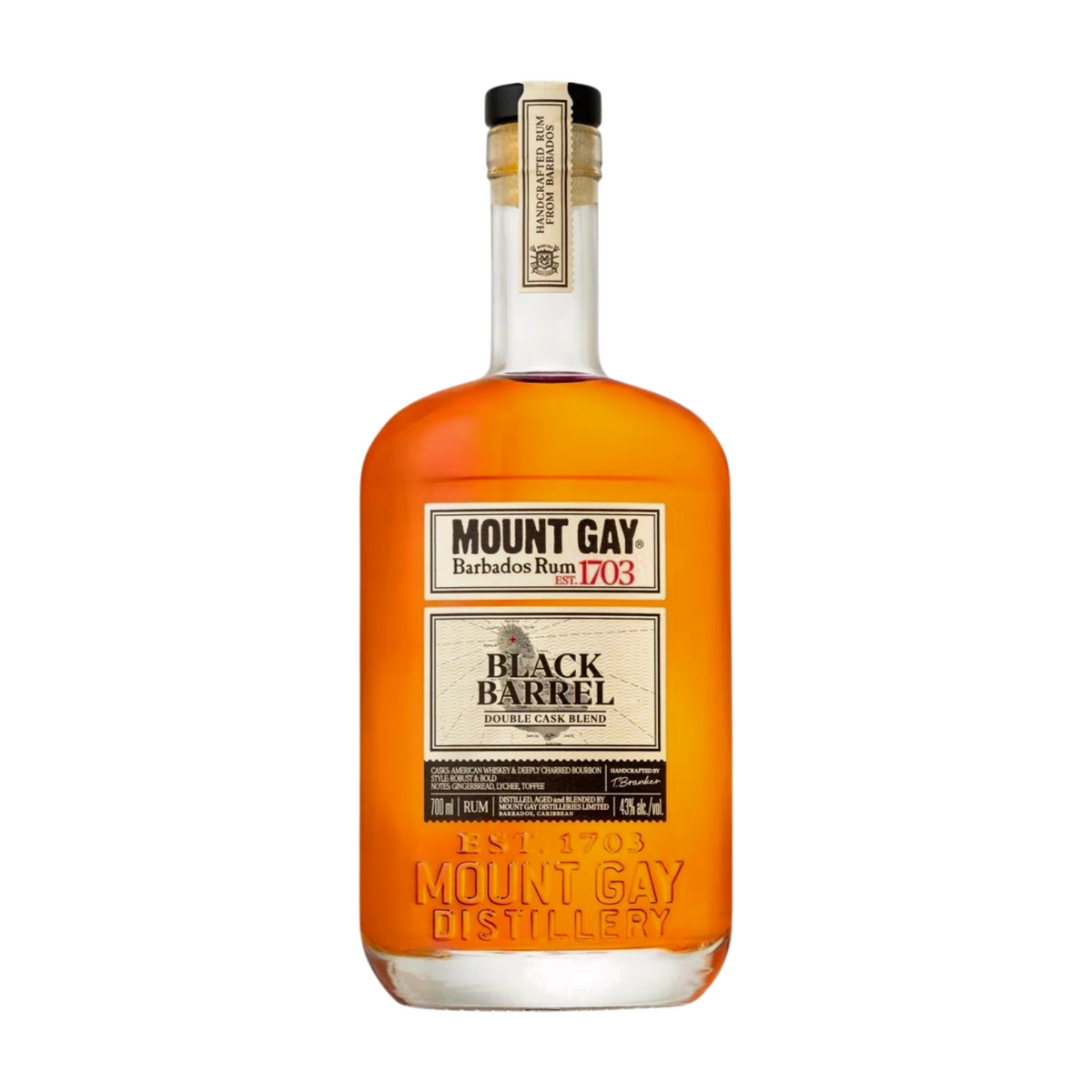MOUNT GAY BLACK BARREL RUM DOUBLE CASK