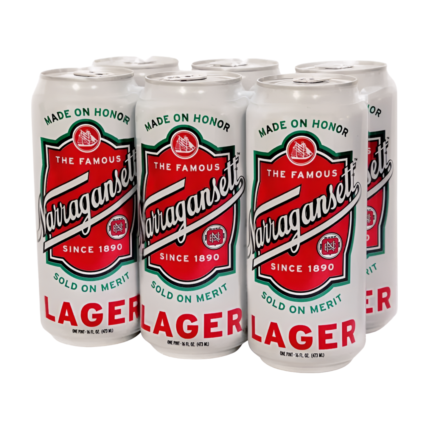 Narragansett Lager 16oz 6pk Cans