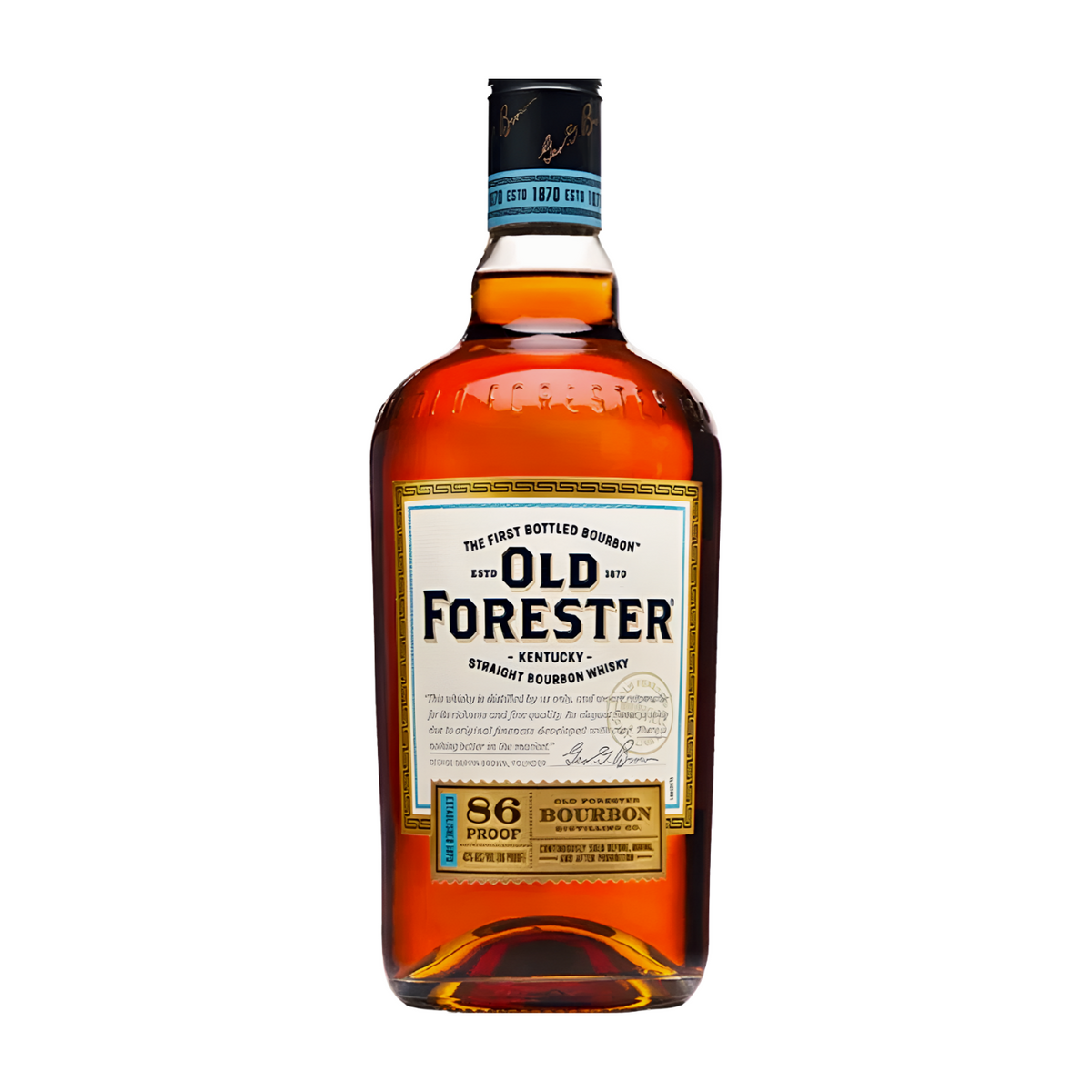 OLD FORESTER BOURBON 86 PROOF