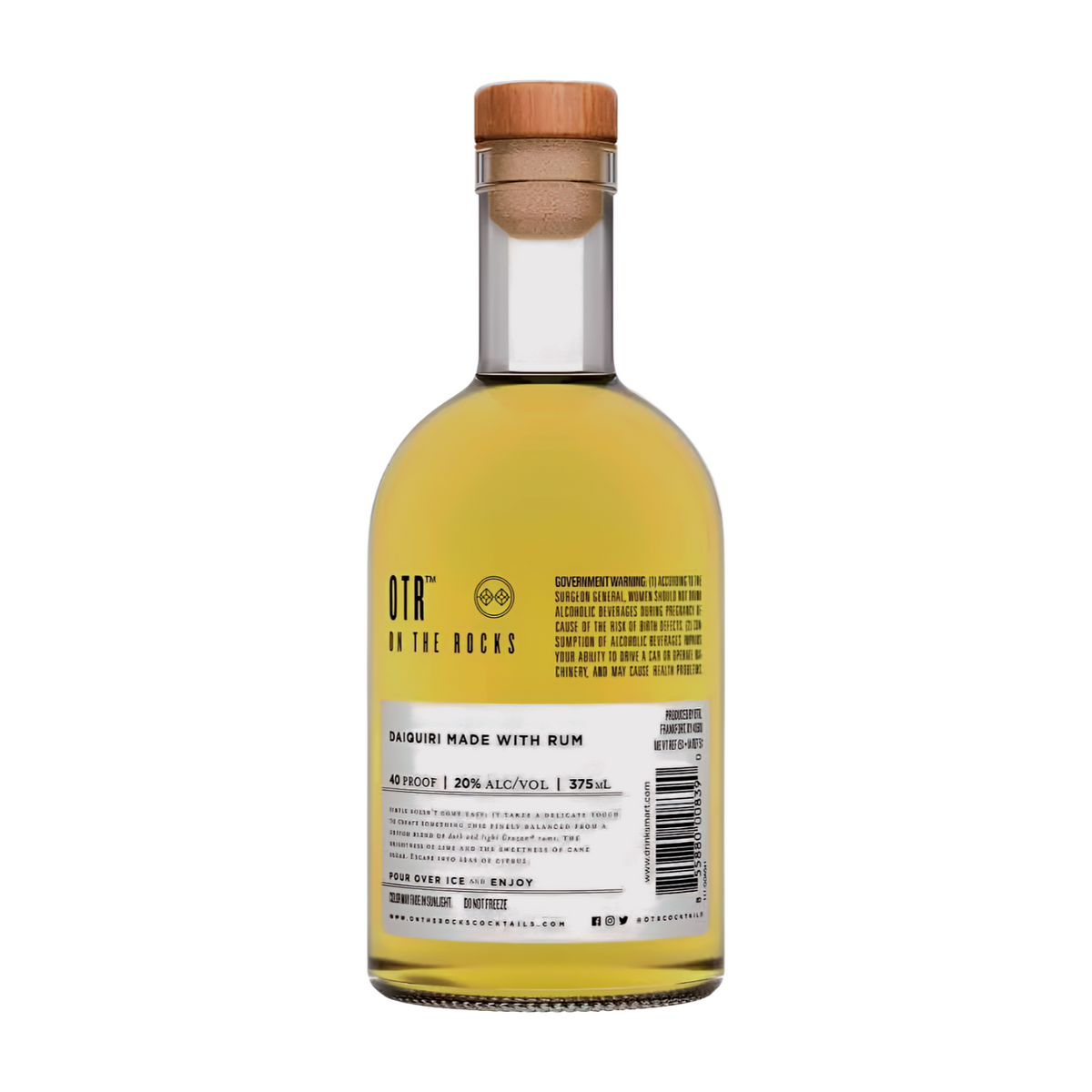 ON THE ROCKS CLASSIC DAQUIRI BY CRUZAN