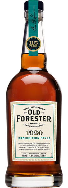 Old Forester 1920 Prohibition Style Bourbon 750ml