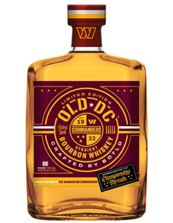 Old DC Straight Bourbon 750ml (Commanders Limited Edition)
