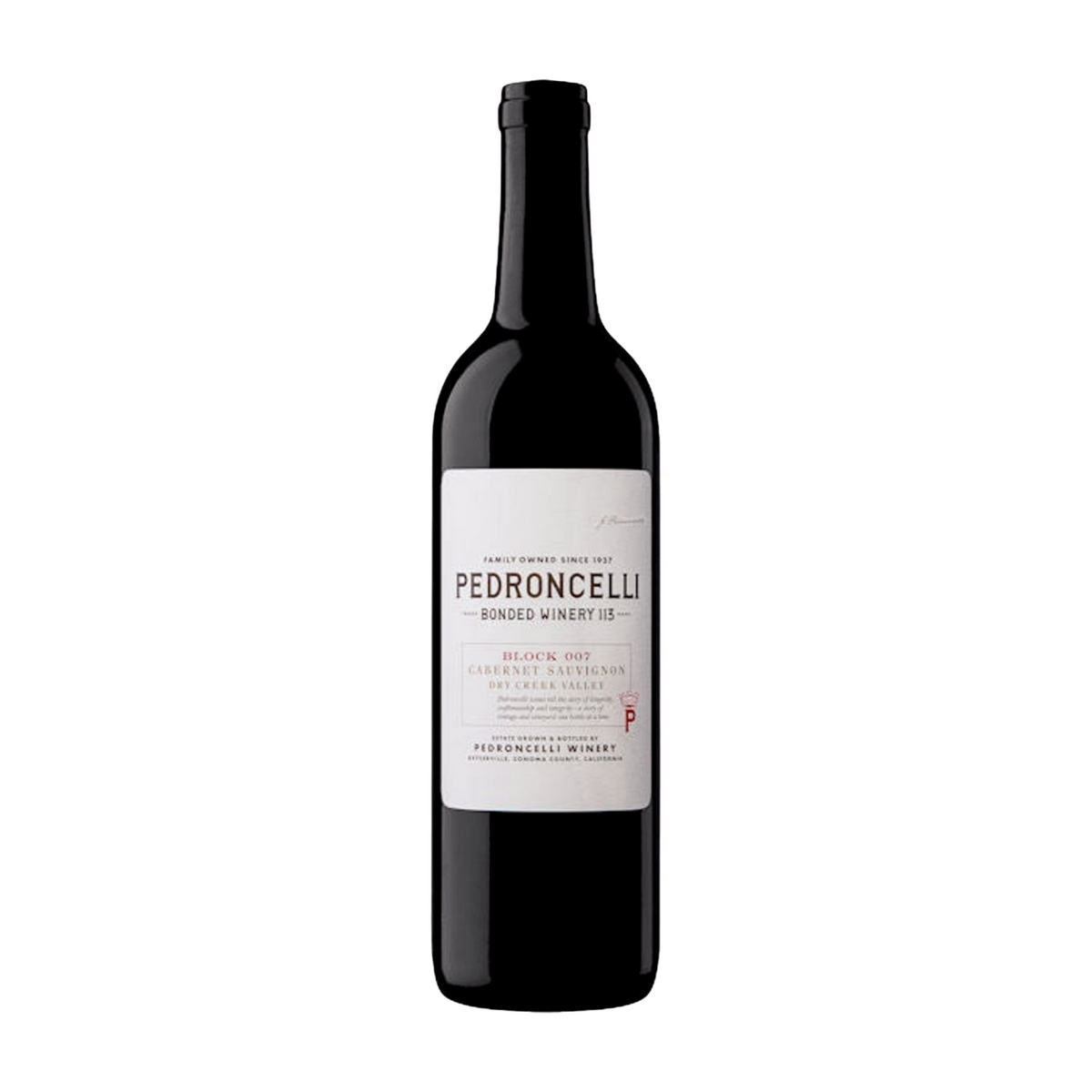 PEDRONCELLI 007 BLOCK CABERNET SAUVIGNON 2021