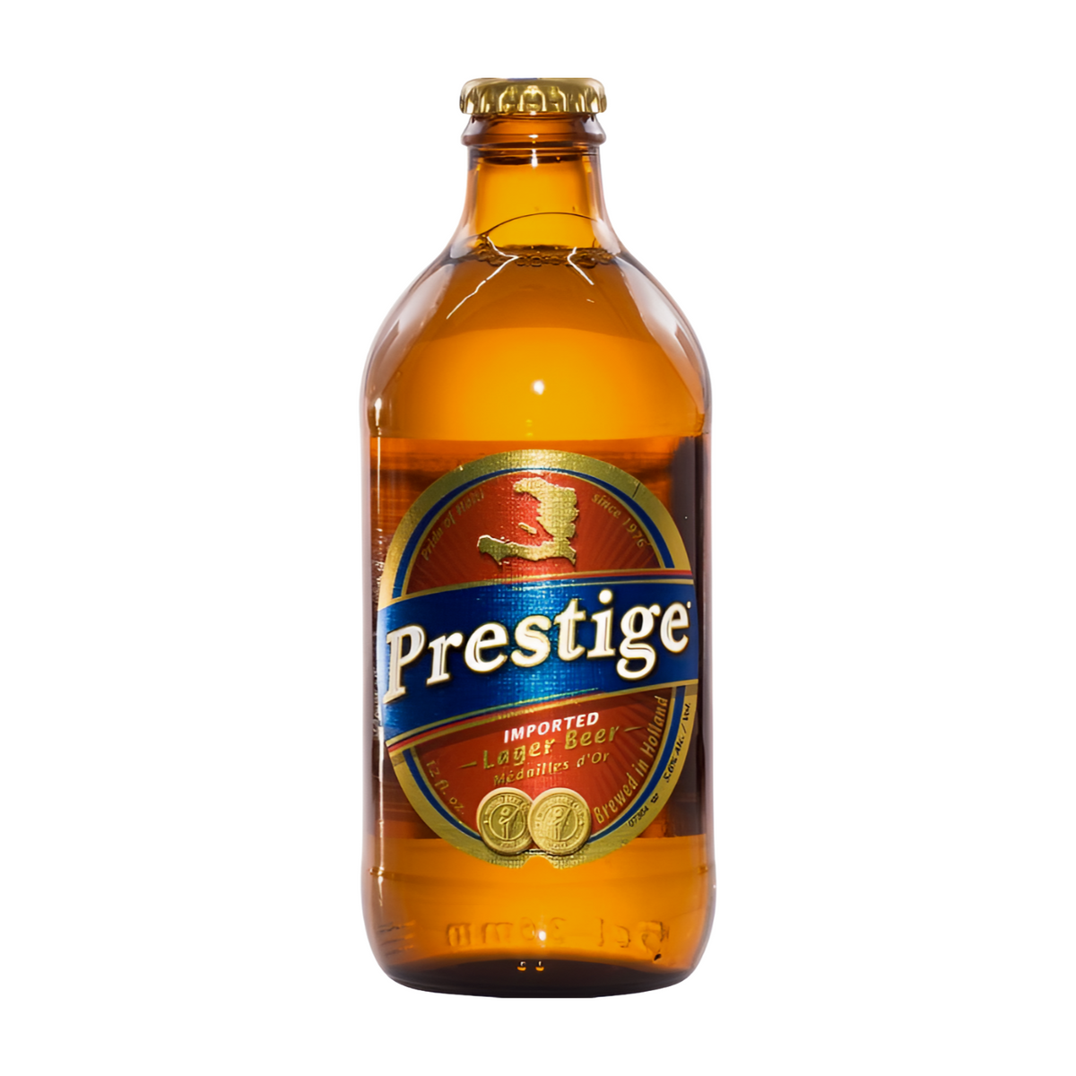 PRESTIGE LAGER BEER (HAITI)
