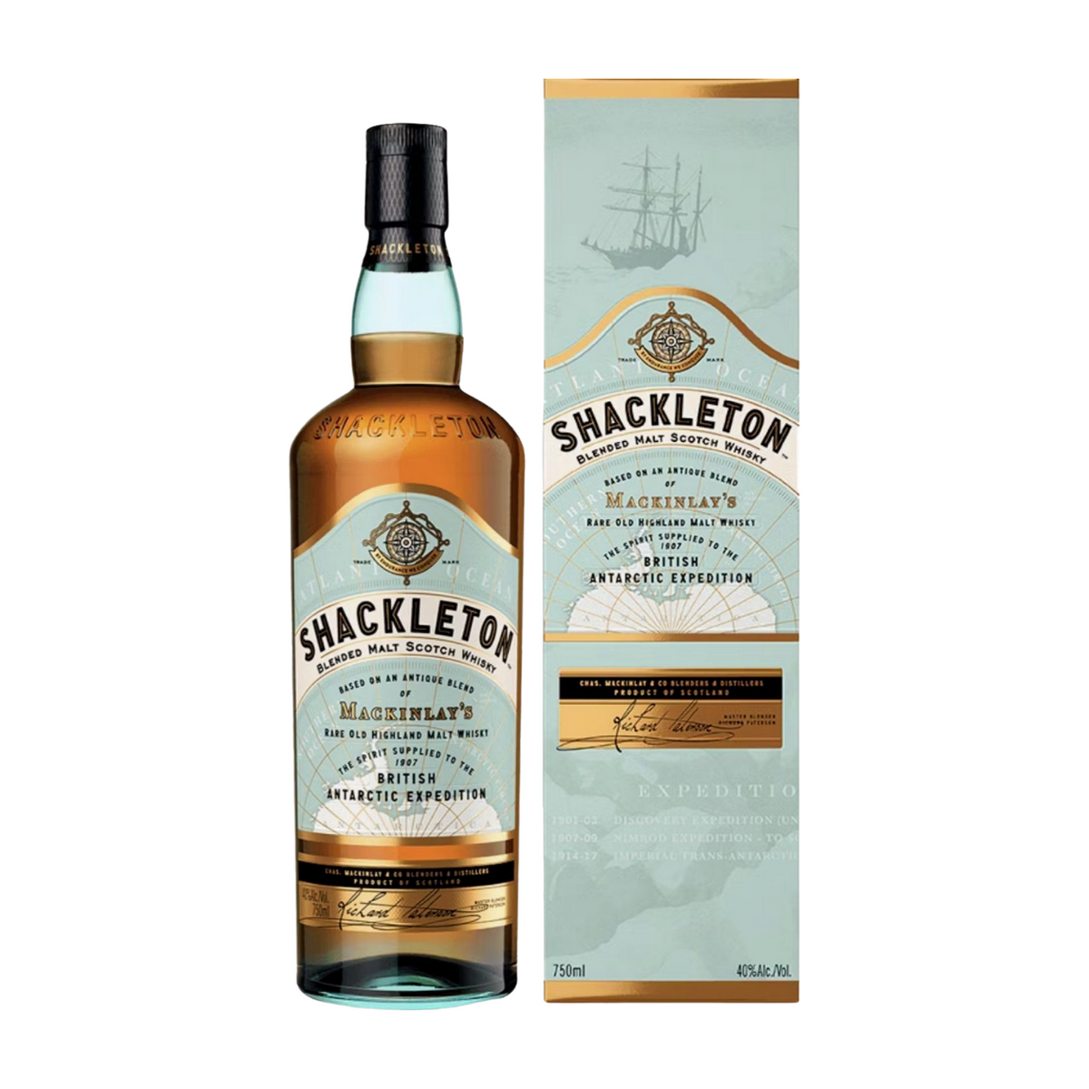 SHACKLETON BLENDED MALT SCOTCH