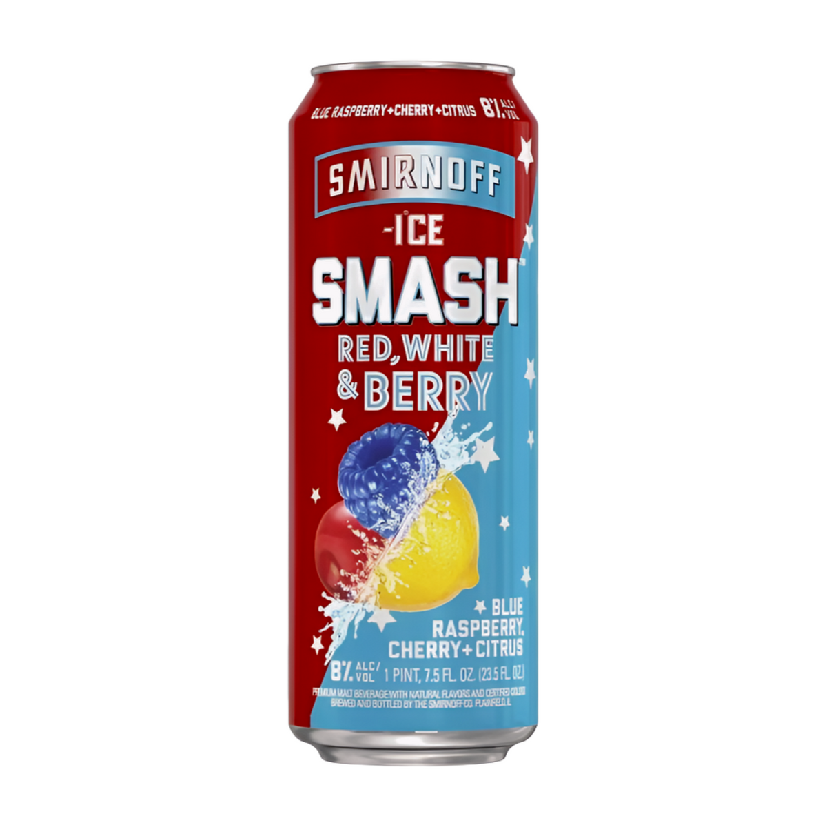 SMIRNOFF ICE SMASH RED, WHITE & BERRY