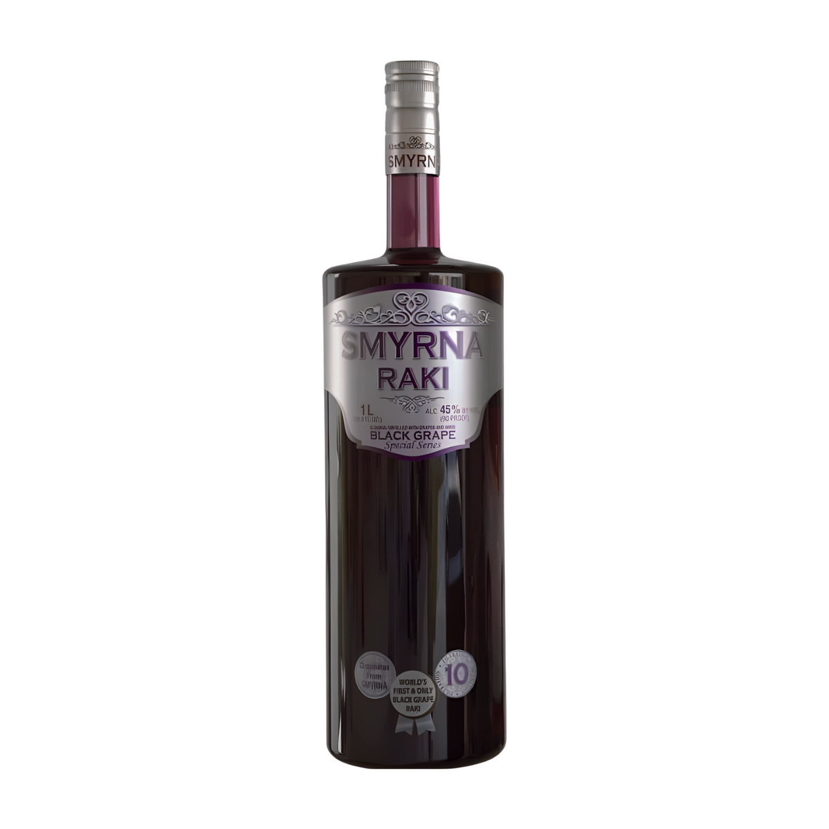 SMYRNA RAKI BLACK GRAPE 1L
