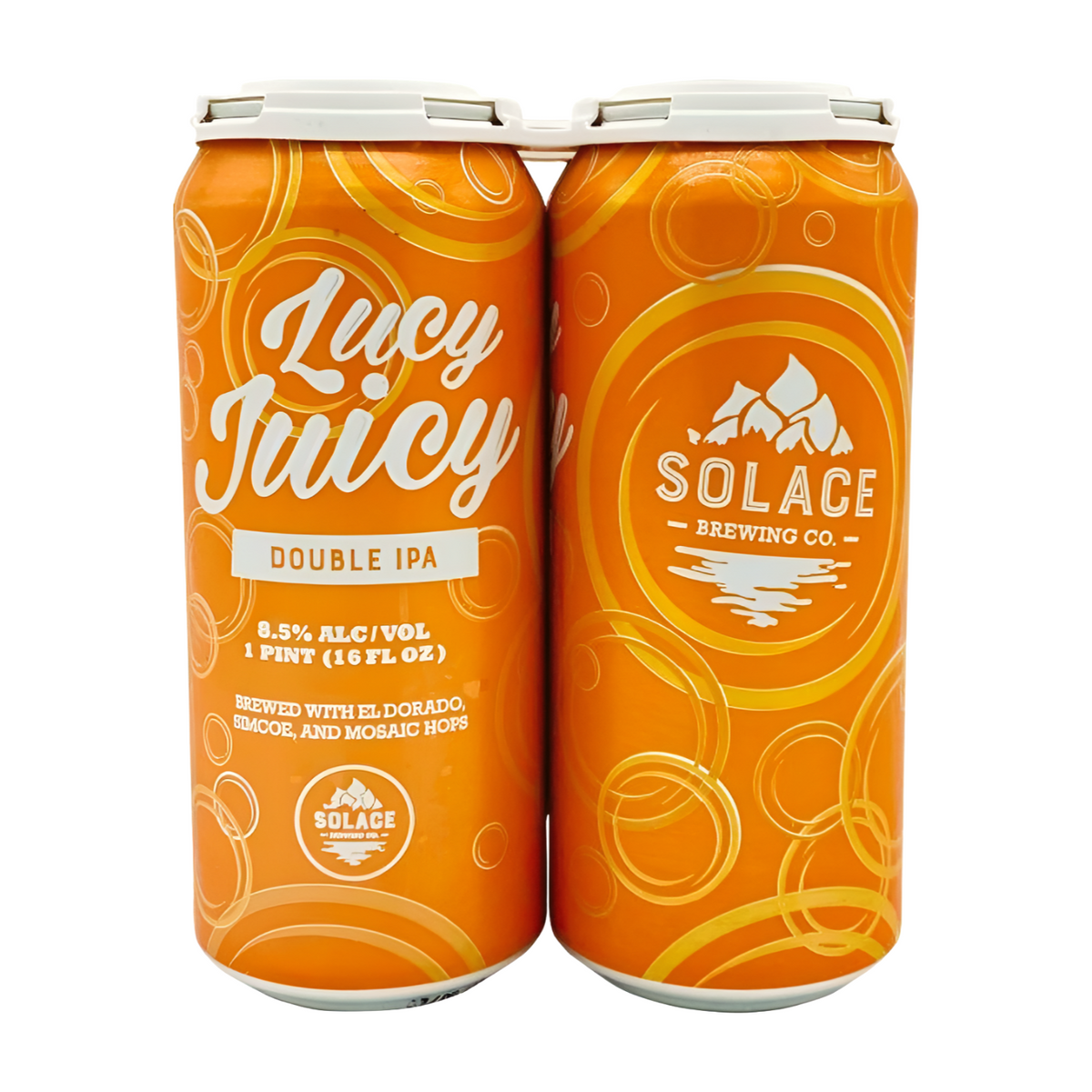 SOLACE LUCY JUICE DIPA 4PK CAN