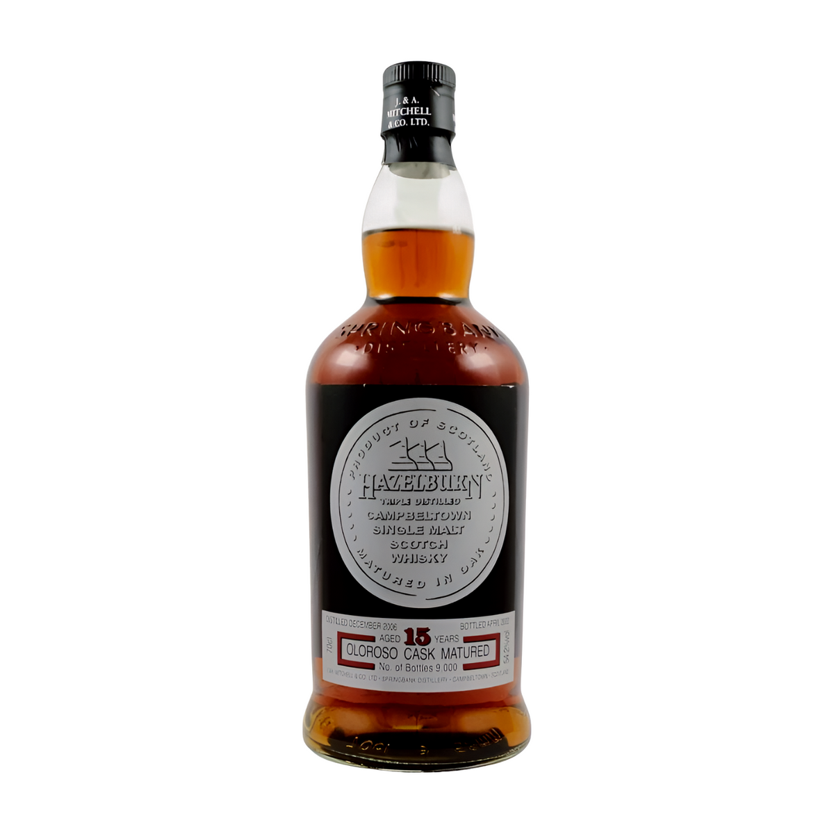 SPRINGBANK HAZELBURN 15YR SHERRYWOOD