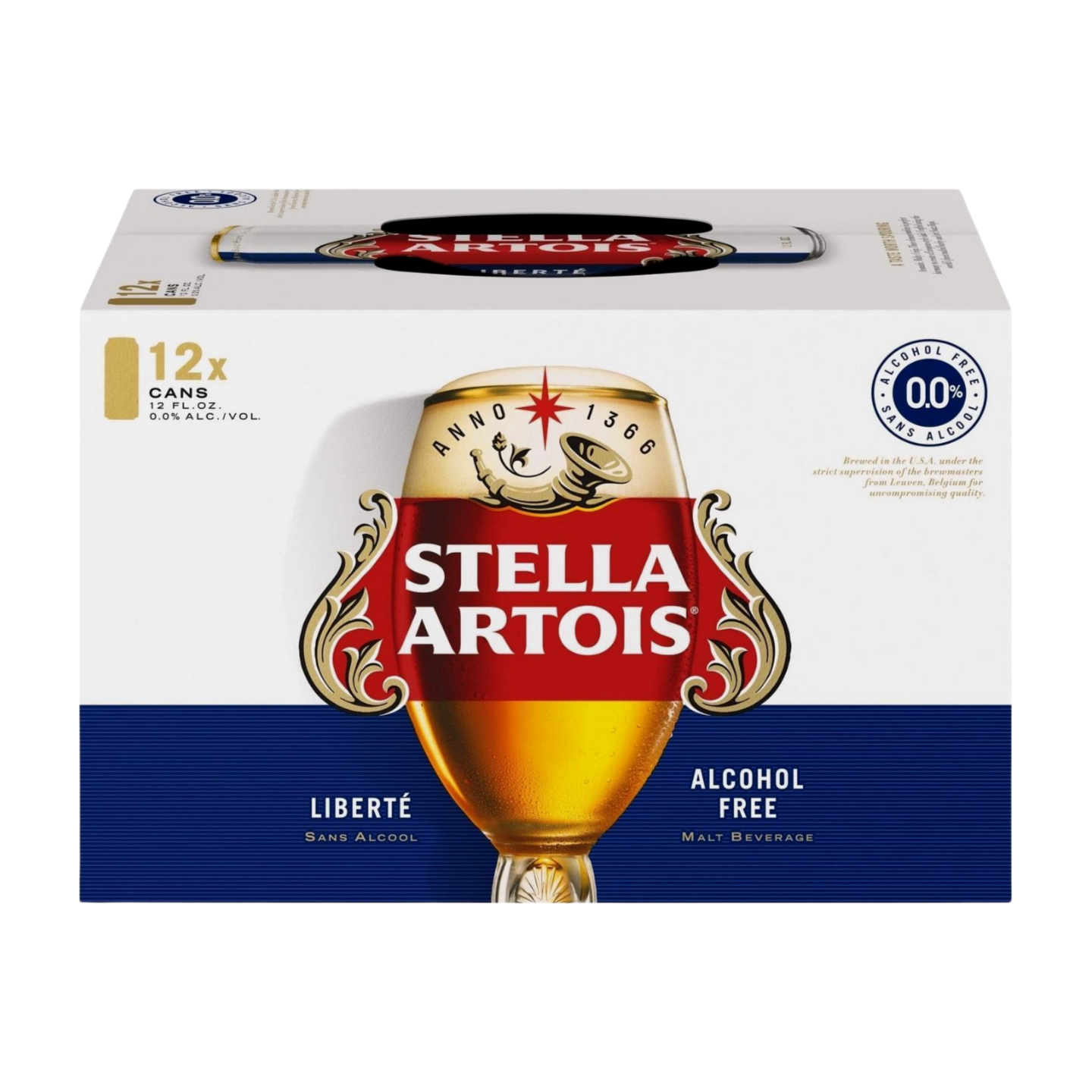 Stella Artois Liberte NA 12pk Cans