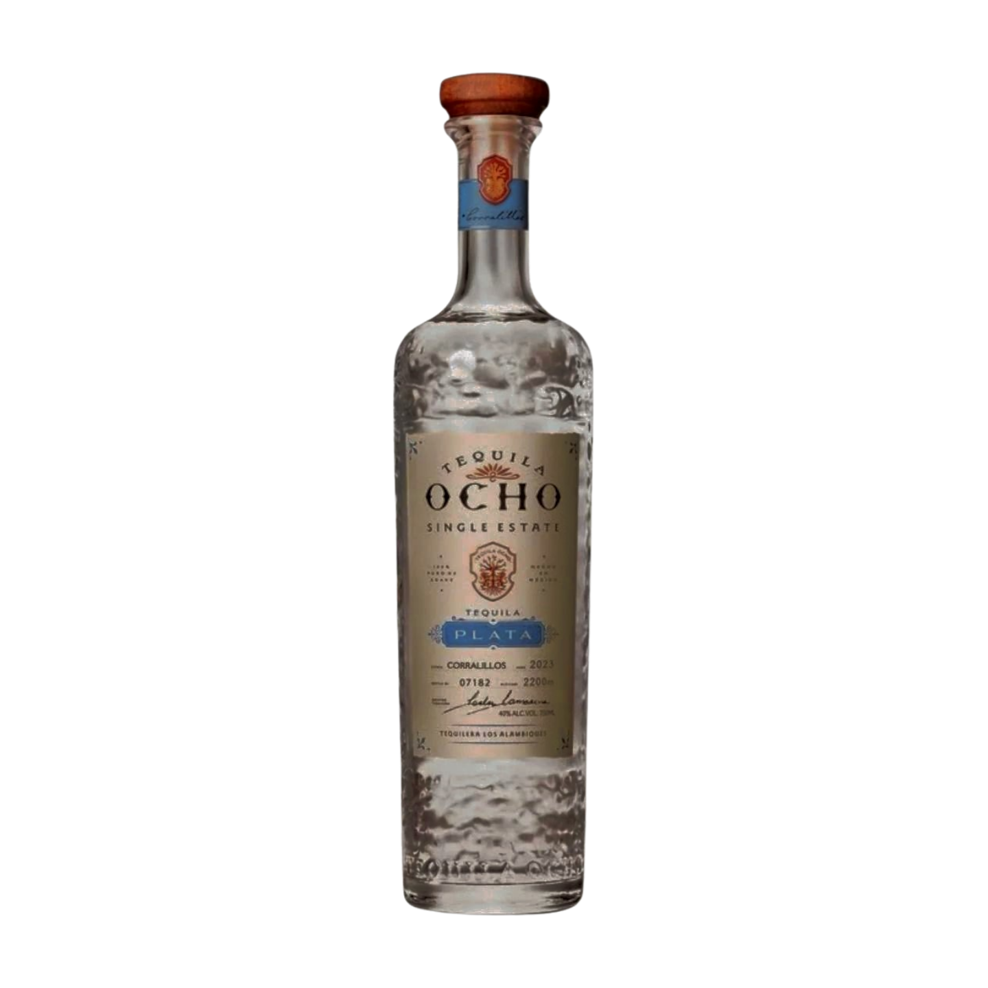Tequila Ocho Plata 750ml