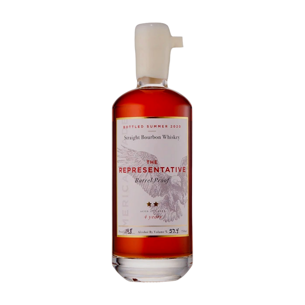 THE REPRESENTATIVE 4YR BARREL PROOF STRAIGHT BOURBON
