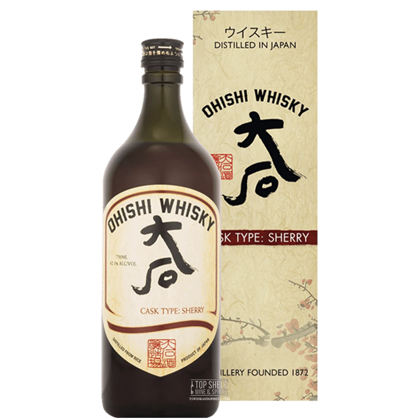 Ohishi Whisky Sherry Cask 750ml