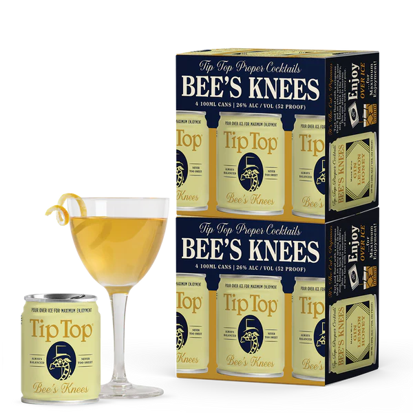 Tip Top Bee's Knees Cocktail 4pk Cans 100ml