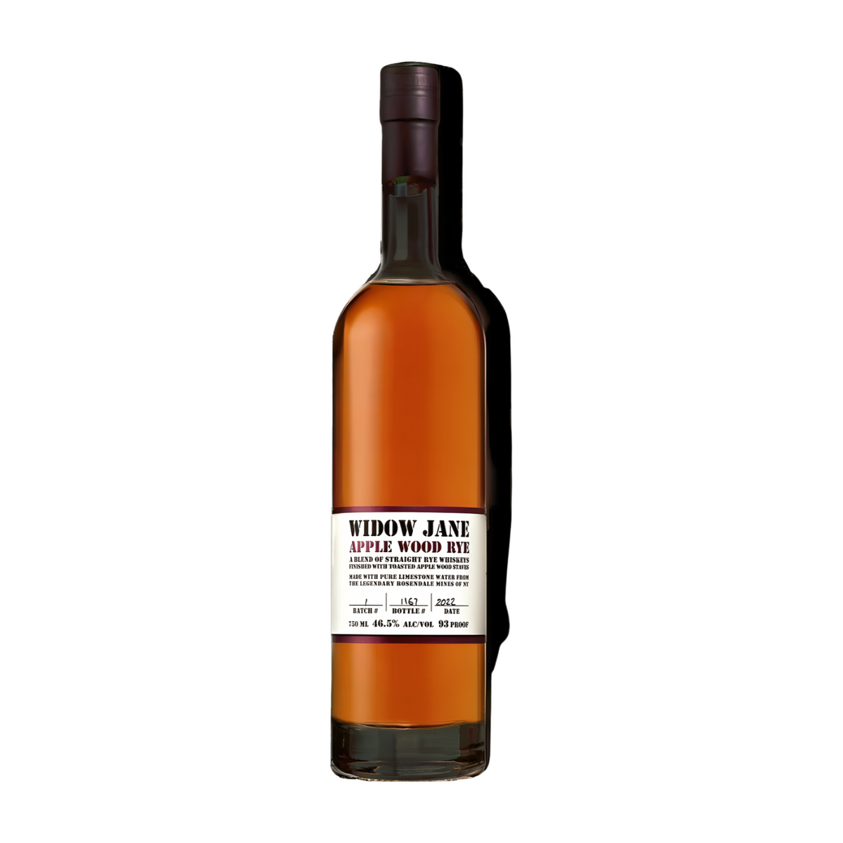 WIDOW JANE APPLE WOOD RYE 93 PROOF