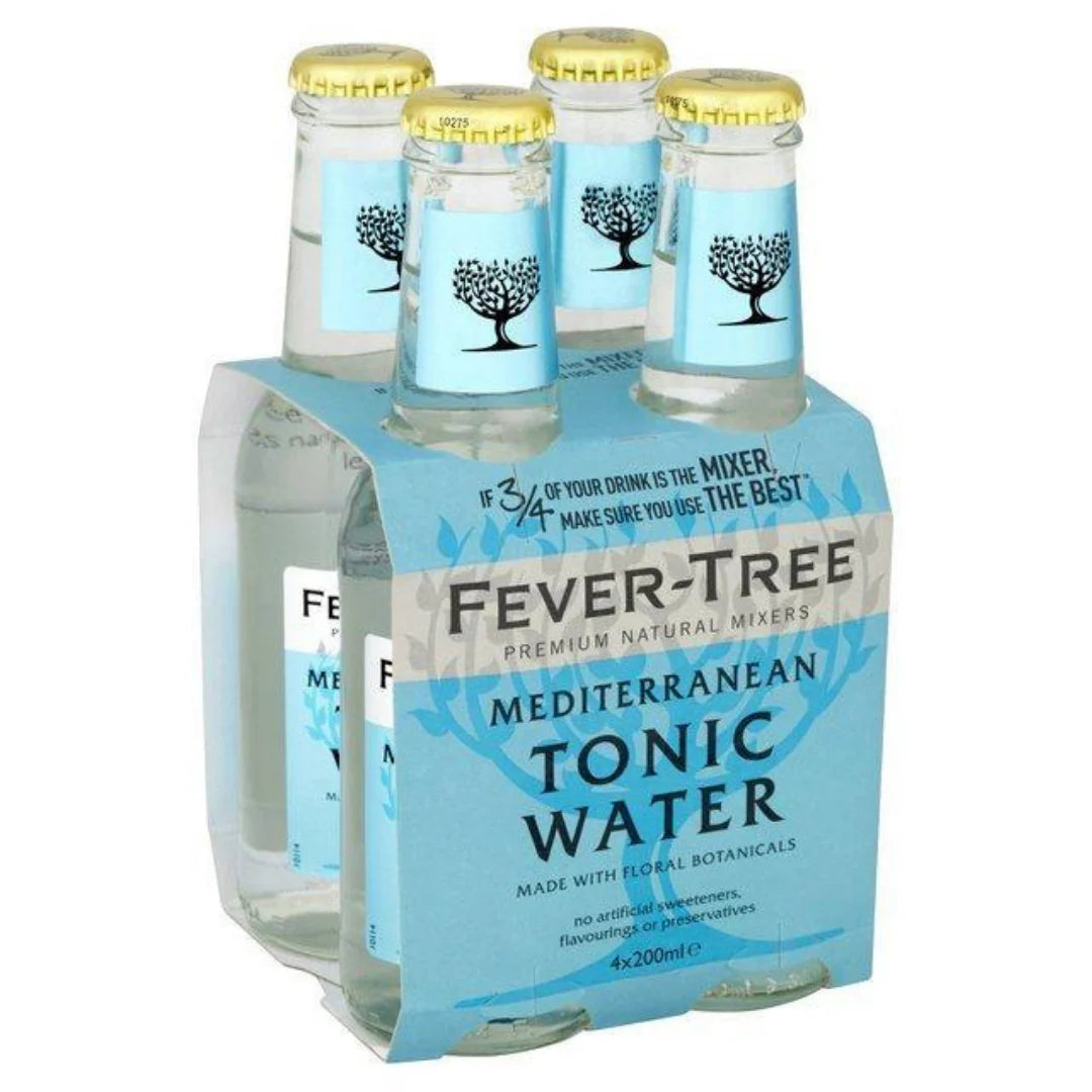 Fever Tree Mediterranean Tonic 4pk