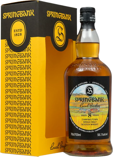 Springbank 8yr Local Barley 116.2 Proof 700ml