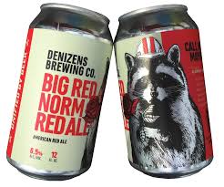 Denizens Big Red Norm Red Ale 6pk Cans