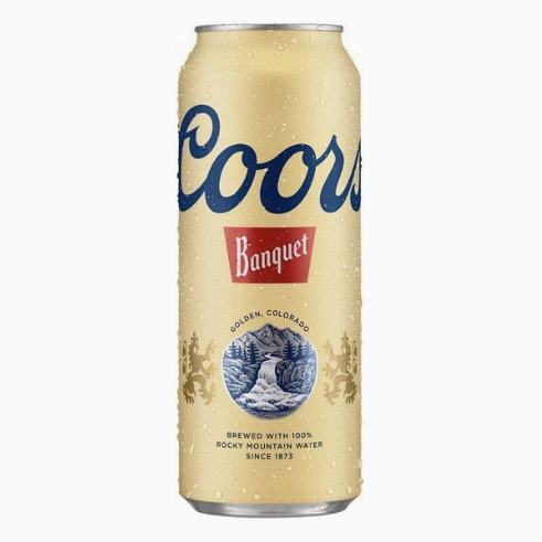 Coors Banquet 24oz Tallboys