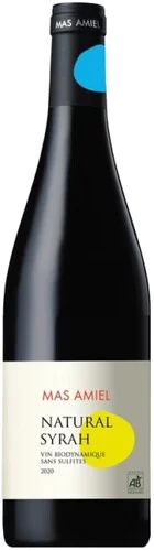 Mas Amiel Natural Syrah Cotes Catalanes Rouge 2022