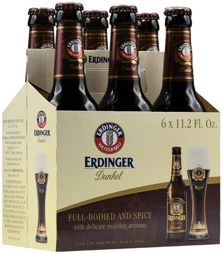 Erdinger Dunkel 6pk Bottles