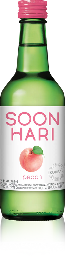 Soonhari Peach Soju 375ml