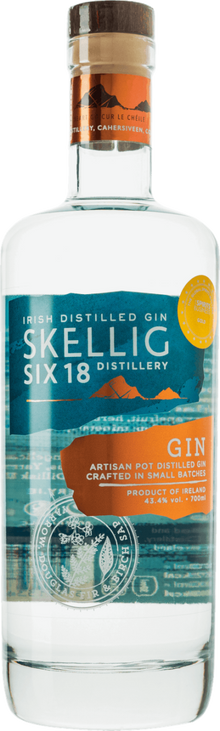 Skellig Irish Pot Still Gin 700ml