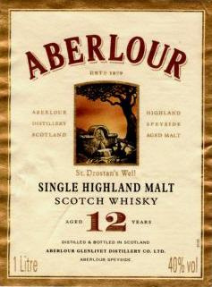 Aberlour - 12 Year Single Malt Scotch (750ml)