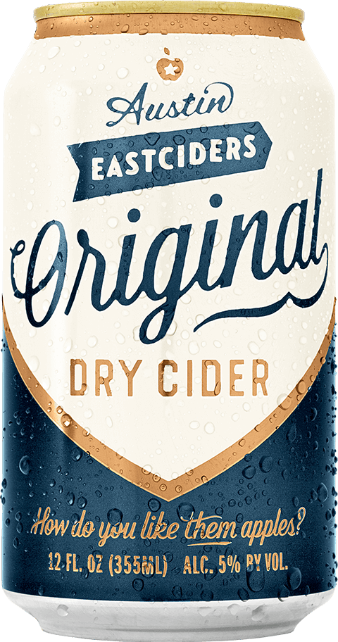 Austin Eastciders - Original Dry Cider (6 pack 12oz cans)